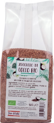 FIOR DI LOTO ZUCCHERO DI COCCO BIO 500 G - Gruppofarmastore.it