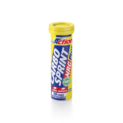 PROACTION CARBO SPRINT NRG PLUS AL LIMONE 10 TAVOLETTE MASTICABILI - Gruppofarmastore.it