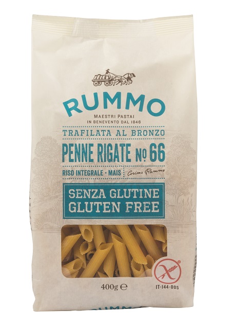 RUMMO PENNE RIGATE N66 DI RISO INTEGRALE E MAIS 400 G - Gruppofarmastore.it