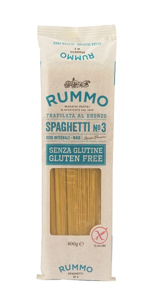 RUMMO SPAGHETTI N3 DI RISO INTEGRALE E MAIS 400 G - Gruppofarmastore.it