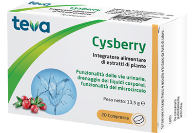 CYSBERRY TEVA 20 COMPRESSE - Gruppofarmastore.it