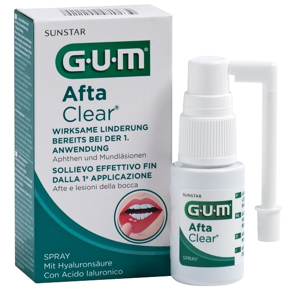 GUM AFTACLEAR SPRAY 15 ML - Gruppofarmastore.it