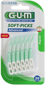 GUM SOFT-PICKS ADVANCED 30 PEZZI - Gruppofarmastore.it