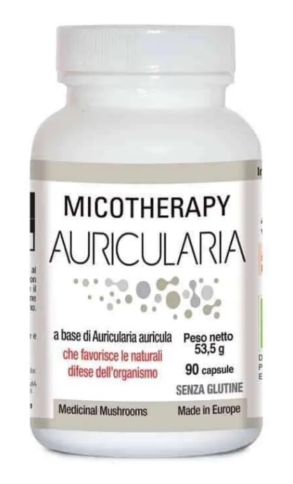 MICOTHERAPY AURICULARIA 90 CAPSULE - Gruppofarmastore.it
