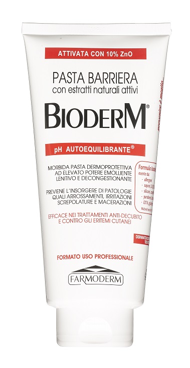 BIODERM PASTA BARRIERA TRASPIRANTE PH AUTOEQUILIBRANTE CON 10% ZINCO 300 ML - Gruppofarmastore.it