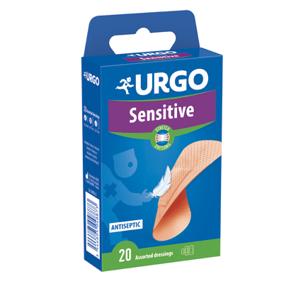 CEROTTO URGO SENSITIVE STRETCH 20 PEZZI ASSORTITI - Gruppofarmastore.it