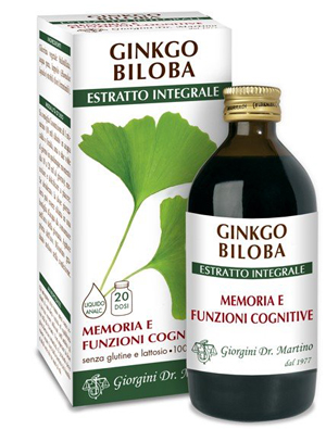GINKGO BILOBA ESTRATTO INTEGRALE 200 ML - Gruppofarmastore.it