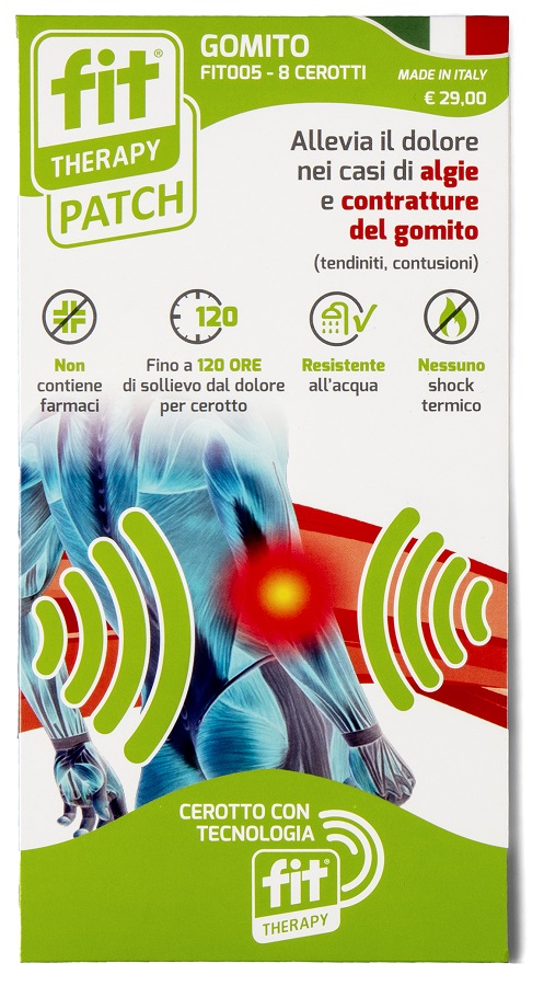 CEROTTO FIT THERAPY GOMITO 8 PEZZI - Gruppofarmastore.it