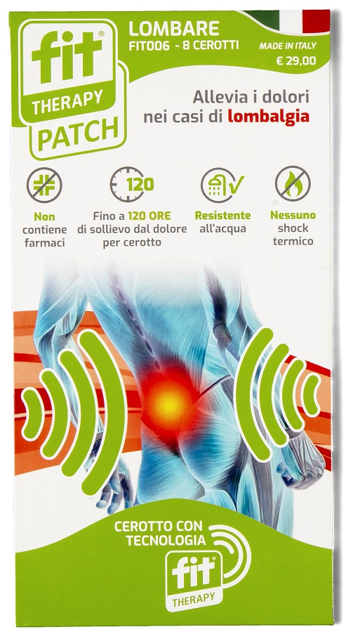 CEROTTO FIT THERAPY LOMBARE 8 PEZZI - Gruppofarmastore.it