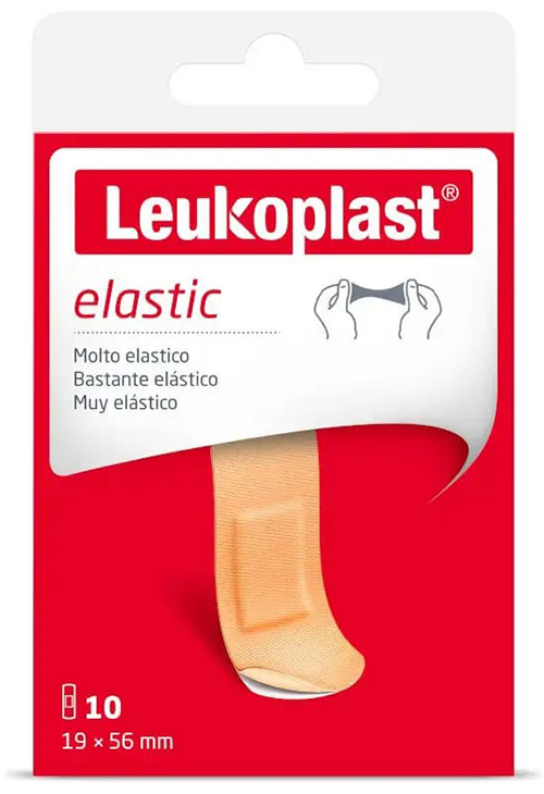 LEUKOPLAST ELASTIC 56X19 10 PEZZI - Gruppofarmastore.it