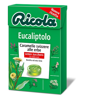 RICOLA EUCALIPTOLO SENZA ZUCCHERO 50 G - Gruppofarmastore.it