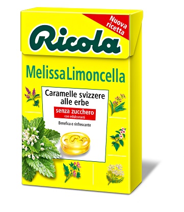 RICOLA MELISSA LIMONCELLA SENZA ZUCCHERO 50 G - Gruppofarmastore.it