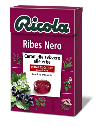 RICOLA RIBES NERO SENZA ZUCCHERO 50 G - Gruppofarmastore.it