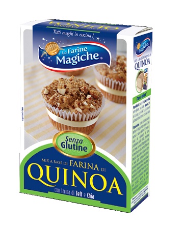 LE FARINE MAGICHE IPAFOOD MIX FARINA A BASE DI QUINOA SENZA LIEVITO E SENZA GLUTINE 200 G - Gruppofarmastore.it