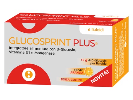 GLUCOSPRINT PLUS ARANCIA 6 FIALOIDI DA 25 ML - Gruppofarmastore.it