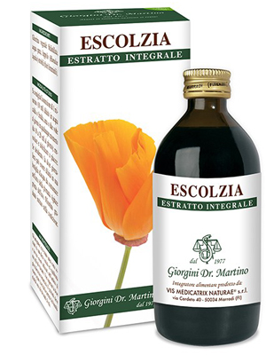 ESCOLZIA ESTRATTO INTEGRALE 200 ML - Gruppofarmastore.it