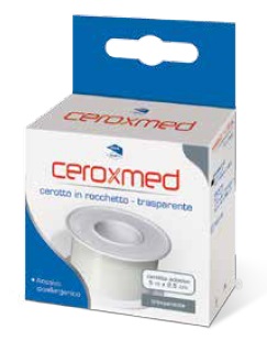 CEROXMED ROCCHETTO TRASPARENTE IPOALLERGENICO M5X2,5 CM 1 PEZZO - Gruppofarmastore.it