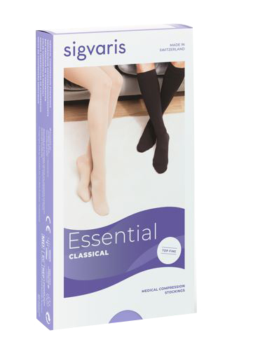SIGVARIS TOP FINE 702 CCL2 TFQ MONOCOLLANT DESTRO CORTO CRISPA PUNTA APERTA M PLUS - Gruppofarmastore.it
