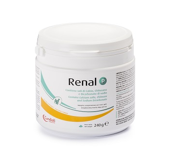 RENAL P MANGIME COMPLEMENTARE PER CANI E GATTI BARATTOLO 240 G - Gruppofarmastore.it
