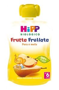 HIPP BIO FRUTTA FRULLATA PERA MELA 90 G - Gruppofarmastore.it