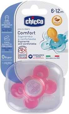 CHICCO SUCCHIETTO COMFORT GIRL IN CAUCCIU' 6-16 MESI 1 PEZZO - Gruppofarmastore.it