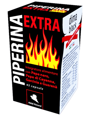 PIPERINA EXTRA DIMA BLACK 45 CAPSULE - Gruppofarmastore.it