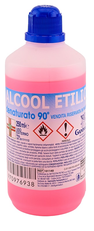 ALCOOL ETILICO DENATURATO 90% 250 ML - Gruppofarmastore.it