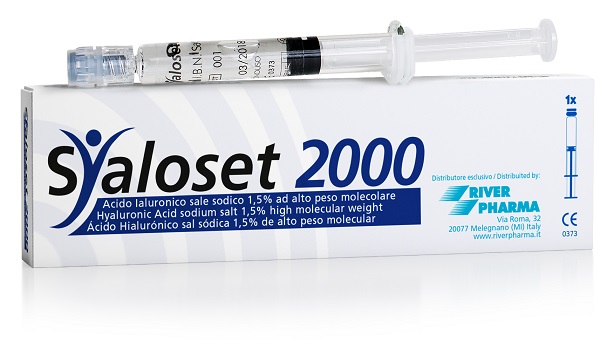 SIRINGA INTRA-ARTICOLARE SYALOSET 2000 ACIDO IALURONICO 1,5% 2 ML 1 PEZZO - Gruppofarmastore.it