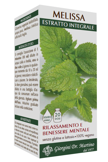 MELISSA ESTRATTO INTEGRALE 200 ML - Gruppofarmastore.it