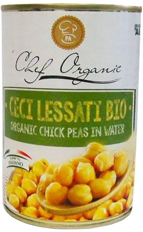 CHEF ORGANIC CECI LESSATI 400 G - Gruppofarmastore.it