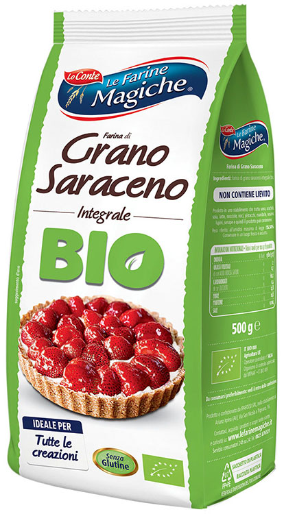 IPAFOOD FARINA MIX GRANO SARACENO BIOLOGICO 500 G - Gruppofarmastore.it