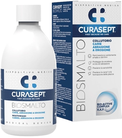CURASEPT BIOSMALTO COLLUTORIO CARIE ABRASIONE&EROSIONE 300 ML - Gruppofarmastore.it