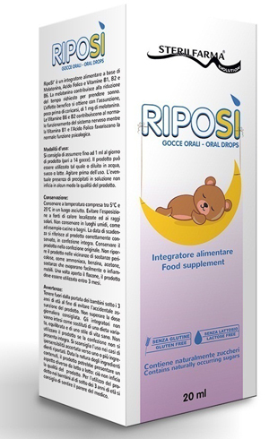 RIPOSI' NOTTE GOCCE ORALI 20 ML - Gruppofarmastore.it
