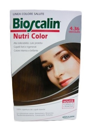 BIOSCALIN NUTRI COLOR 4,36 CIOCCOLATO SINCROB 124 ML - Gruppofarmastore.it
