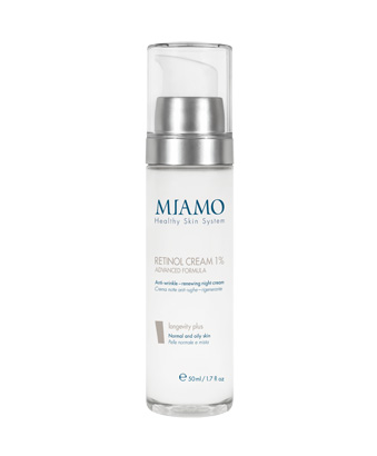 MIAMO LONGEVITY PLUS RETINOL CREAM 1% ADVANCED FORMULA 50 ML - Gruppofarmastore.it