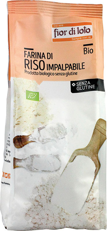 FARINA RISO IMPALPABILE SENZA GLUTINE BIO 375 G - Gruppofarmastore.it