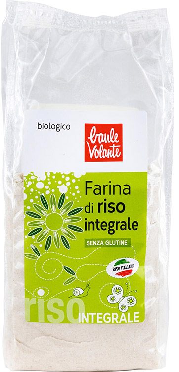 FARINA RISO INTEGRALE SENZA GLUTINE BIO 375 G - Gruppofarmastore.it