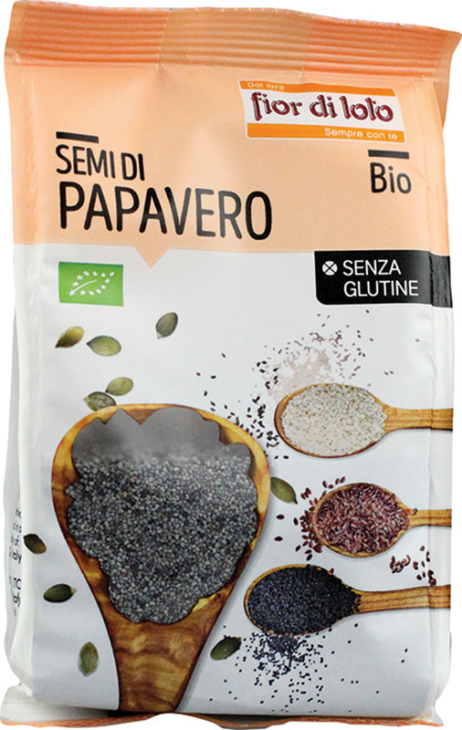SEMI DI PAPAVERO SENZA GLUTINE BIO 150 G - Gruppofarmastore.it