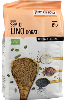 SEMI LINO DORATI SENZA GLUTINE BIO 400 G - Gruppofarmastore.it