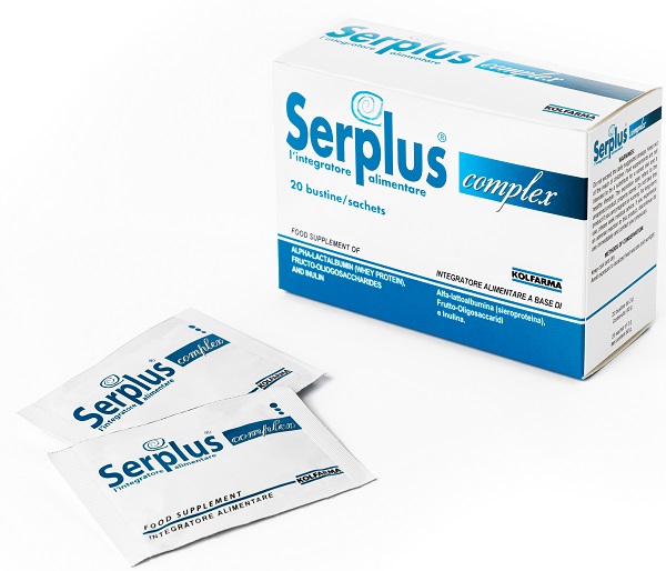 SERPLUS COMPLEX 20 BUSTINE DA 3 G CON STEVIA - Gruppofarmastore.it