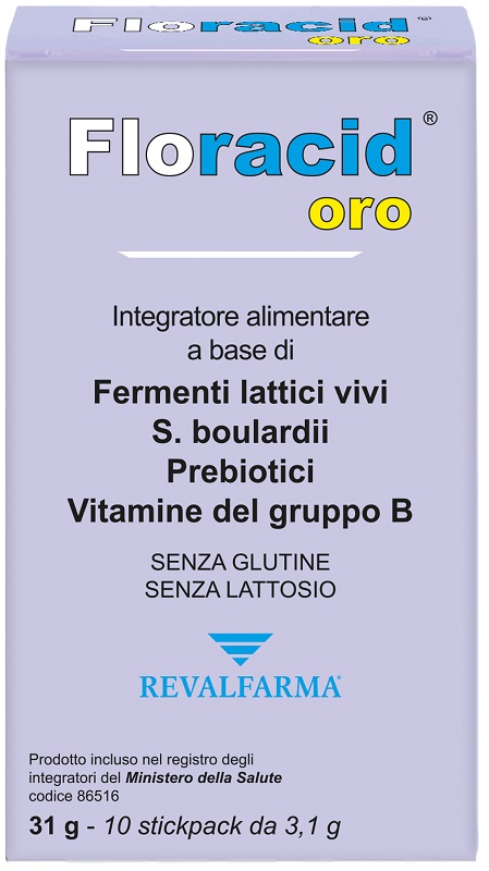 FLORACID OROSOLUBILE 10 STICKPACK - Gruppofarmastore.it