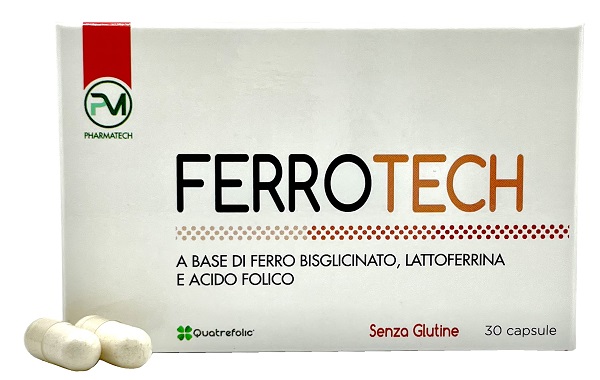 FERROTECH 30 CAPSULE DA 550MG - Gruppofarmastore.it