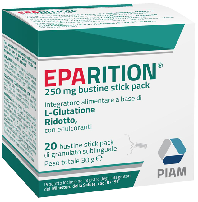 EPARITION 20 BUSTINE STICK PACK DA 250 MG DI GRANULATO SUBLINGUALE - Gruppofarmastore.it