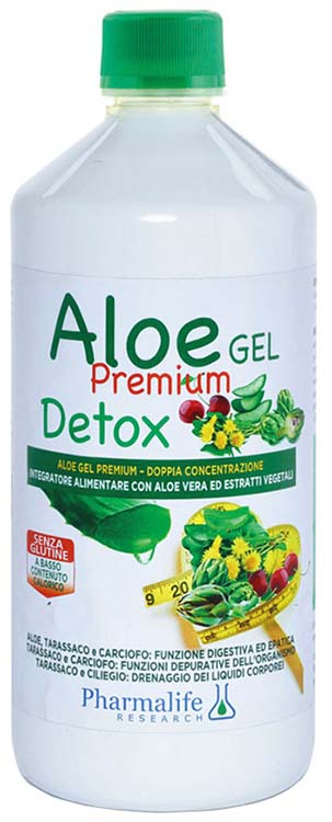 ALOE GEL PREMIUM DETOX 1 LITRO - Gruppofarmastore.it