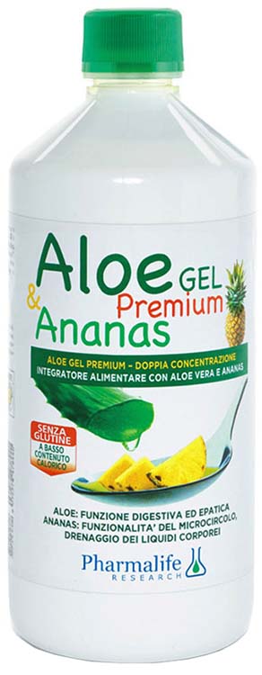 ALOE GEL PREMIUM & ANANAS 1 LITRO - Gruppofarmastore.it