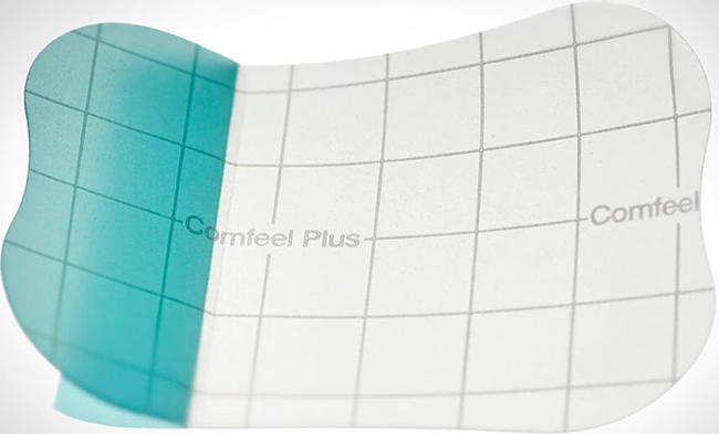 MEDICAZIONE SPECIALE ATTIVA TRASPARENTE CON IDROCOLLOIDE COMFEEL PLUS 5X7 CM 10 PEZZI - Gruppofarmastore.it
