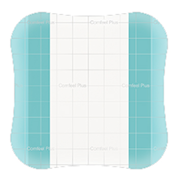 MEDICAZIONE SPECIALE ATTIVA TRASPARENTE CON IDROCOLLOIDE COMFEEL PLUS 10X10 CM 10 PEZZI - Gruppofarmastore.it