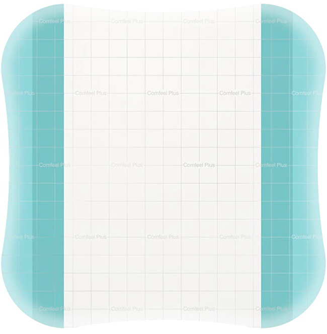 MEDICAZIONE SPECIALE ATTIVA TRASPARENTE CON IDROCOLLOIDE COMFEEL PLUS 20X20 CM 5 PEZZI - Gruppofarmastore.it