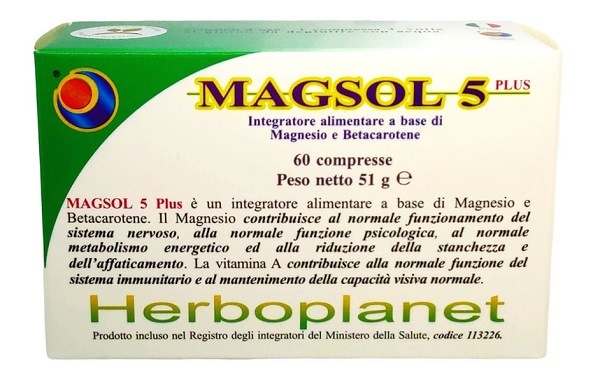MAGSOL 5 PLUS 60 COMPRESSE - Gruppofarmastore.it
