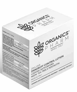 ORGANICS PHARM DANDRUFF CONTROL LOTION NEEM OIL-TEA TREE-PENTAVIN 6 FIALE DA 6 ML - Gruppofarmastore.it